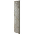U-TILE - Radiateur électrique pierre naturelle - coloris ardoise - 450 Watts - 100 x 40 cm vertical - vignette