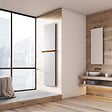 U-TILE - Radiateur électrique Monochrome - coloris blanc - 800 Watts - 180 x 40 cm vertical - vignette