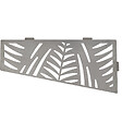 U-TILE - Etagère de douche en acier inox 26,2 x 12/7 cm x 2 mm - Rectangulaire design Jungle - fixation sans perçage - vignette