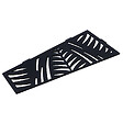 U-TILE - Etagère de douche en acier inox noir 26,2 x 12/7 cm x 2 mm - Rectangulaire design Jungle - fixation sans perçage - vignette