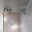 U-TILE - Etagère de douche en acier inox 20,4 x 20,4 cm x 2 mm - Pentagone design Tiger - fixation sans perçage - vignette