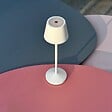 LUMISKY - 9 Lampes de table EMILY Blanc + base de chargement - vignette