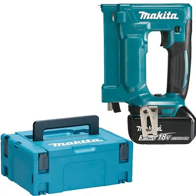 MAKITA - Agrafeuse 7/10mm 2x3Ah 18V  LXT ® MAKITA DST112RFJ en  MAKPAC - large