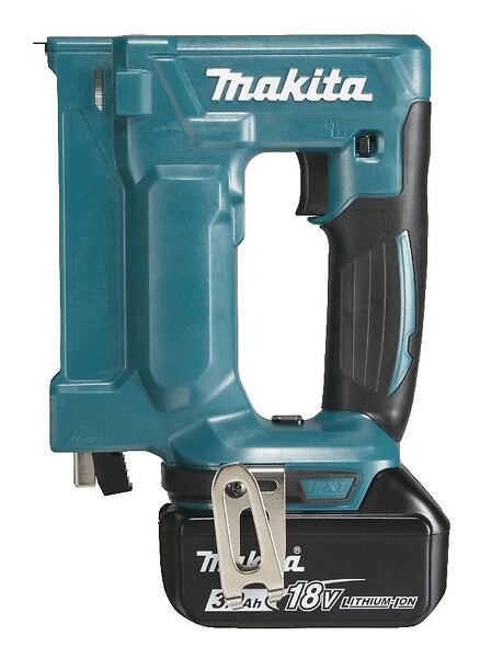 MAKITA - Agrafeuse 7/10mm 2x3Ah 18V  LXT ® MAKITA DST112RFJ en  MAKPAC - large