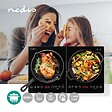 NEDIS - Plaque à Induction 2 Foyer - Sécurité Enfants - 3500 W - Noir - KAIP124CBK2 - vignette