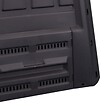 INTEC - Composteur de jardin 380L 80 x 80 x H82 cm Anthracite Déchets verts Couvercle et trappe d'extraction INTEC - vignette