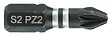 HANGER - Boite de 25 embouts à chocs impact PZ2 25mm - HANGER - 133028 - vignette