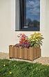 Collections Atlante - Jardinière rectangulaire - Marron - 40x80x50cm - vignette