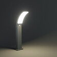 SLID - Borne lumineuse aluminium Curve Noire 12W - vignette