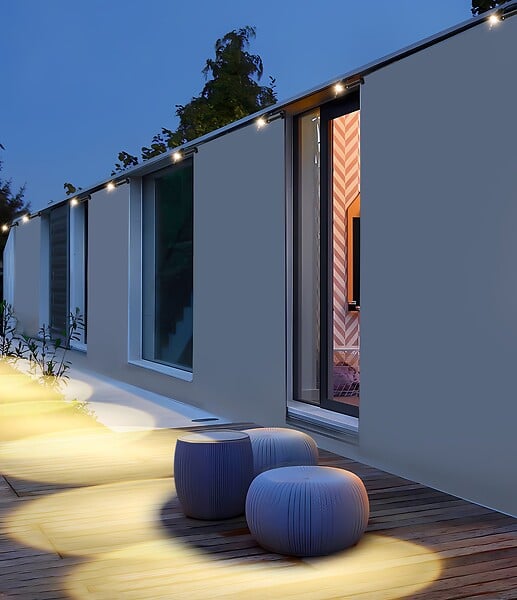 LUMISKY - 8 Spots solaires connectés MINI ROUNDY 200LM - large