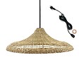 LUMISKY - Suspension Extérieure Herbe Marine Beige D70cm Câble 5m - vignette