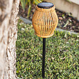 LUMISKY - Balise solaire lanterne à planter SILVINA H70cm 200 LM - vignette