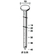 ALSAFIX - Cloueur pneumatique Alsafix C31/45 P2 capacité 120 pointes roofing 19-45mm dans un coffret - vignette