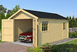 LASITAMAJA - Garage bois épicéa Dillon - L.339,9xP.580xH.274cm - vignette