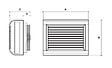AXELAIR - Aérotherme électrique 13.5 kW 400 V triphasé avec ventilateur mono débit d'air 1500 m3/h ProElec Axelair - vignette
