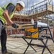 DEWALT - Scie sur table Ø210mm 1850W DEWALT DWE7485RS-QS avec piètement à roulettes DE7400 - vignette