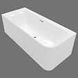 VILLEROY ET BOCH - Villeroy & Boch Loop & Friends Baignoire murale pour installation en angle à gauche SQUARE 1800 x 800 mm Blanc - vignette