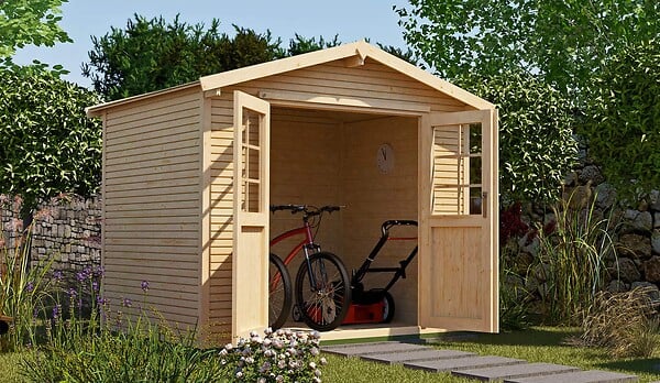 WEKA - Abri bois Design Wekaline 218 T1_ 4,94 M² - large
