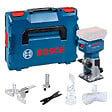 BOSCH - Affleureuse sans-fil BOSCH GLF 18V-8 - 0 601 B51 100 Professional (vendu sans batterie) en L-BOXX avec accessoires - vignette