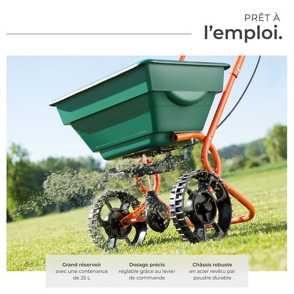 TECTAKE - Epandeur 25 L vert - large