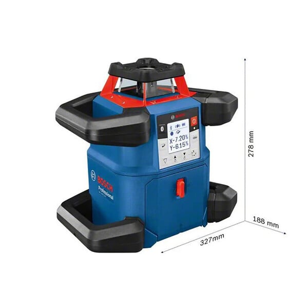 BOSCH - Laser rotatif BOSCH GRL 600 CHV Professional + MIRE GR 240 + Trepied BT 170 - large