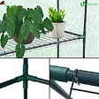 VOUNOT - Serre de jardin avec etageres et bache PE renforcee 135g/m2 143x73x195cm Vert - vignette