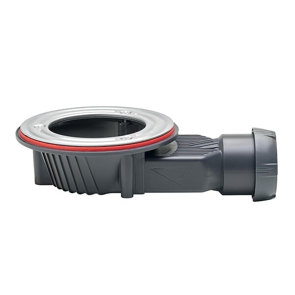WIRQUIN - Bonde de douche Wirquin SLIM + ø40 mm sans grille pour plateau - large