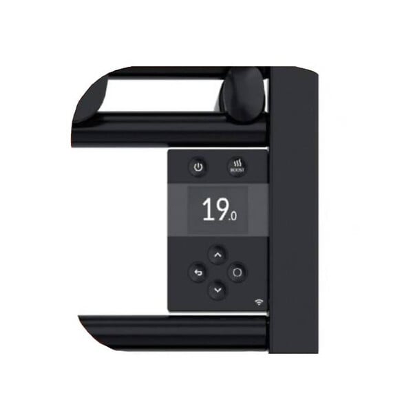 ATLANTIC - Sèche-serviettes Atlantic Doris - 750W - WI-FI - Noir - large