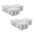 ZENITECH - Lot de 6 boîtes de dérivation étanches IP55, entrée sans découpe - Zenitech - vignette