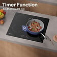 CIARRA - Plaque de cuission induction 3 foyer 59CM 5600W CD3BIH-E - vignette