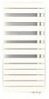 ACOVA - Radiateur sèche-serviettes électrique FASSANE SPA ASYMETRIQUE 1000W blanc - ACOVA - TFR100-055IFS - vignette