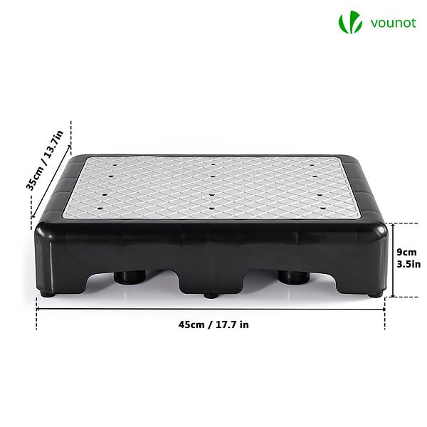 VOUNOT - Marche pied antiderapant exterieur interieur demi marche - large