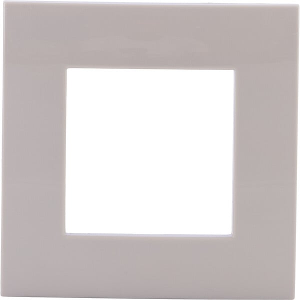 ZENITECH - Plaque de finition simple Kalya - Gris - Zenitech - large