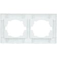 ZENITECH - Double plaque encastrée Zyna - Blanc - Zenitech - vignette