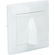 ZENITECH - Cache pour sortie de câble Ø5/12mm Zyna - Blanc - Zenitech - vignette