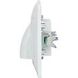 ZENITECH - Cache pour sortie de câble Ø5/12mm Zyna - Blanc - Zenitech - vignette