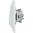 ZENITECH - Bouton sonnette encastré Zyna - Blanc - Zenitech - vignette