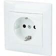 ZENITECH - Prise encastrée Schuko - Blanc - Zyna - Zenitech - vignette