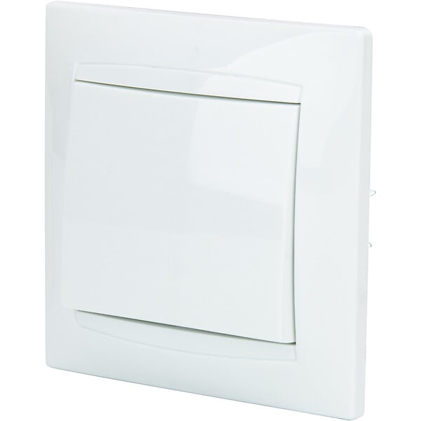 ZENITECH - Bouton poussoir encastré Zyna - Blanc - Zenitech - large