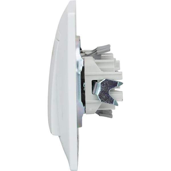 ZENITECH - Bouton poussoir encastré Zyna - Blanc - Zenitech - large