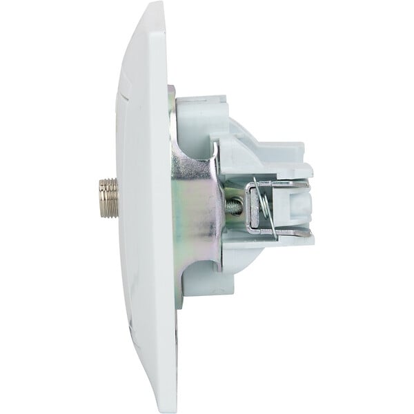 ZENITECH - Prise satéléphonelite encastrée mâle Ø7mm type F Zyna - Blanc - Zenitech - large