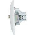 ZENITECH - Prise satéléphonelite encastrée mâle Ø7mm type F Zyna - Blanc - Zenitech - vignette