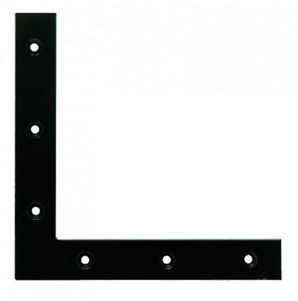 J.MASSARD - équerre de fenêtre 140mm épaisseur 2mm bouts carrés zingué - JARDINIER MASSARD - J656240 - large