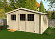 DECOR ET JARDIN - Abri de jardin en bois Valery - L.414xP.303cm - vignette