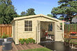 LASITAMAJA - Abri de jardin en bois épicéa Amely 34mm - L.296xP.410.8cm - vignette