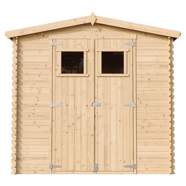 TIMBELA - Abri de jardin en bois - l236xL226xH218 cm / 4.33 m2 - M369 - large