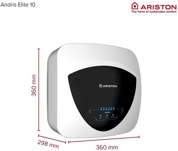 ARISTON - Chauffe-eau électrique Andris Elite Wifi 10 EU sur évier - 10 litres - ARISTON - 3100906 - large