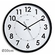 ORIUM - Horloge silencieuse Abylis Ø30cm - Noir - Orium - vignette