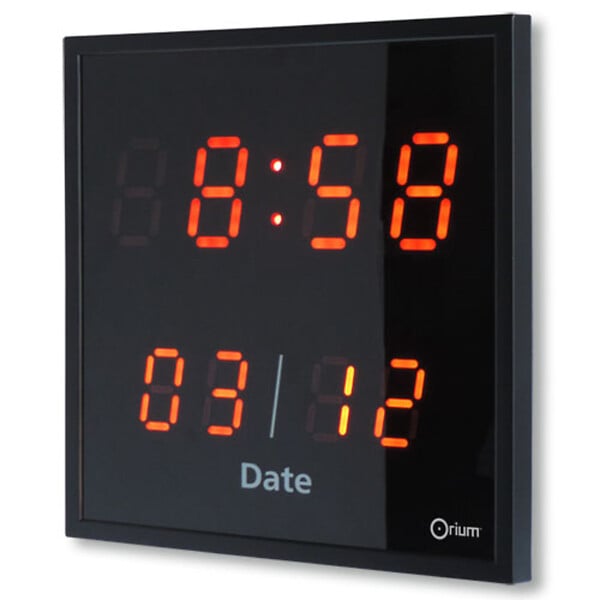 ORIUM - Horloge LED date - Rouge - Orium - large