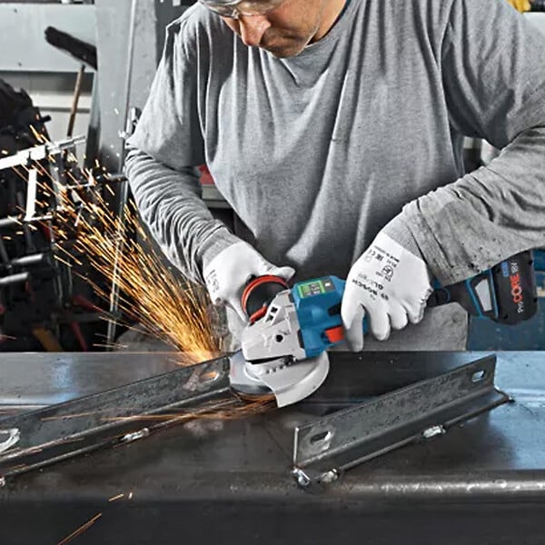 BOSCH - Meuleuse Ø125mm BOSCH GWS 18V-15 SC + 2 batteries Procore 18V 5.5 Ah + 1 chargeur GAL 18V-160 - L-Boxx - large